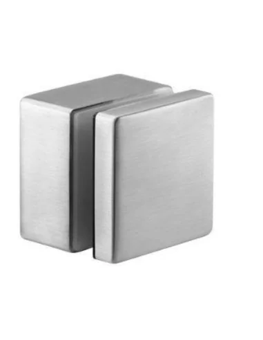 Adaptador cuadrado de acero inoxidable 316 para barandilla de vidrio