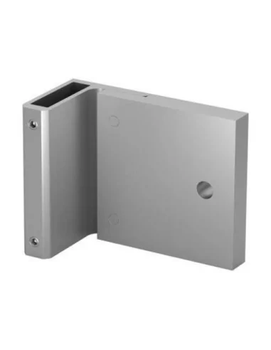 Soporte esquinero exterior para poste de barandilla de aluminio 9028