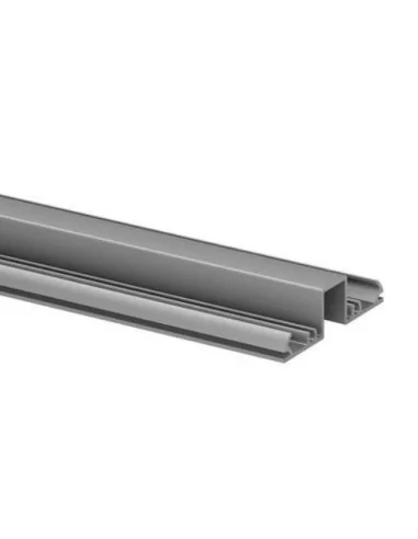 Perfil Superior de aluminio 5000mm para barandilla de vidrio 5951