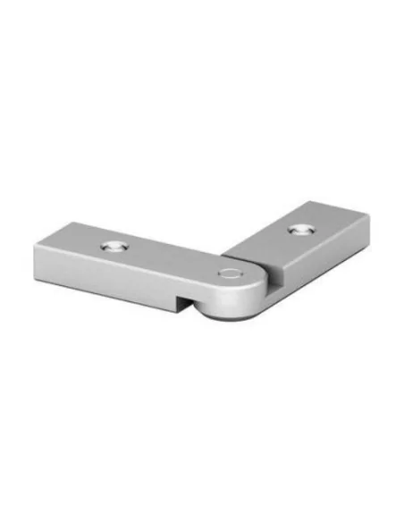 Conector esquinero ajustable 0-90º para pasamanos de Aluminio