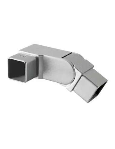 Conector ajustable de 0º a 70º para tubo Mod. 4318 para tubo de 40x40mm