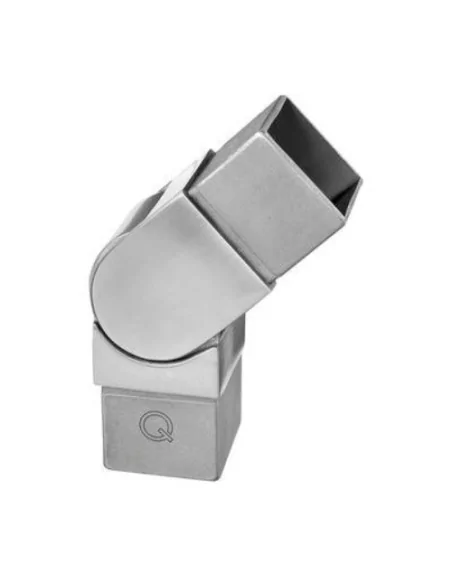 Conector ajustable de 0º a 70º para tubo Mod. 4312 para tubo de 40x40mm