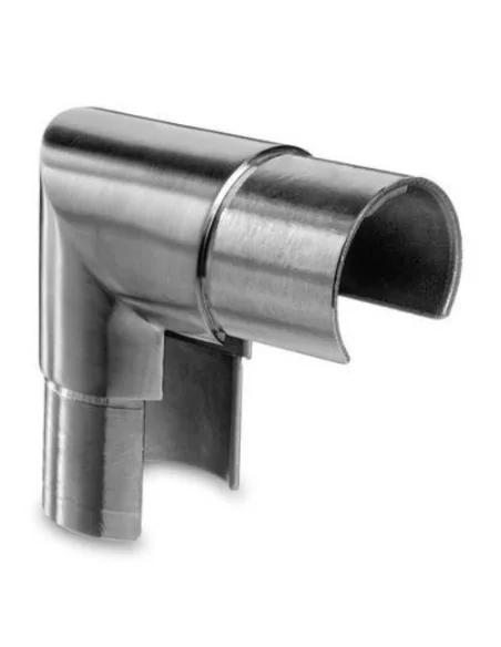 Racor para tubo perfil U de acero inoxidable 304 Satinado 6303