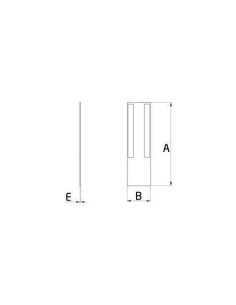 PM-15 - Tapa para perfil SV-1404 - GLASSFIT 2