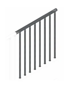 Barandilla para escaleras de acero epoxi Gamia Metal | Barmet
