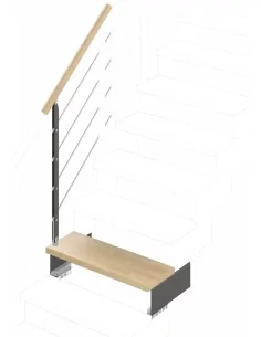 Peldaño adicional Composity — Escalera modular | Barmet 2