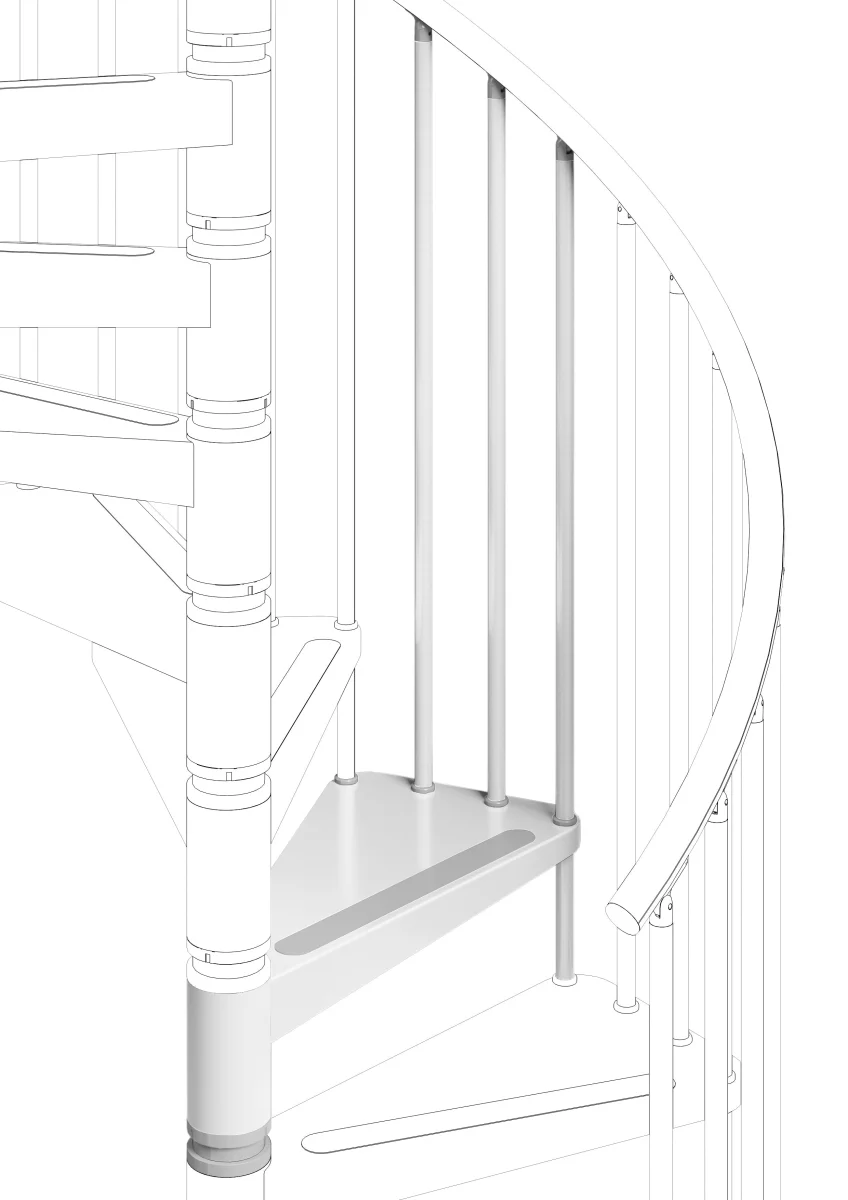 Escalera de caracol Gamia Metal — imagen 1