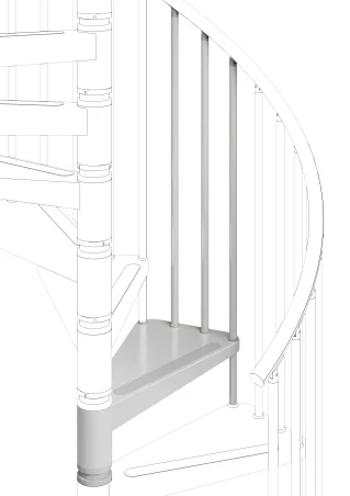 Escalera de caracol Gamia Metal — imagen 2