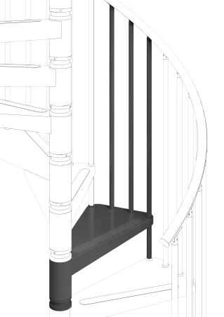 Escalera de caracol Gamia Metal — imagen 3
