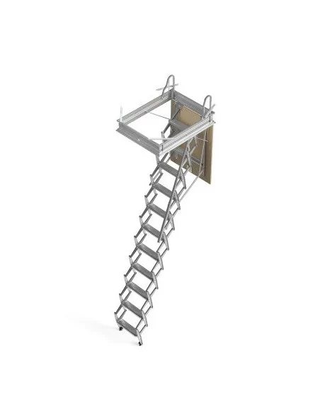 Escalera Flexa de tijera desplegada