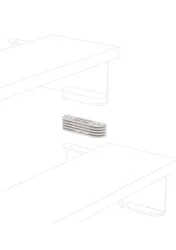 Espaciadores adicionales de policarbonato para escalera Composity