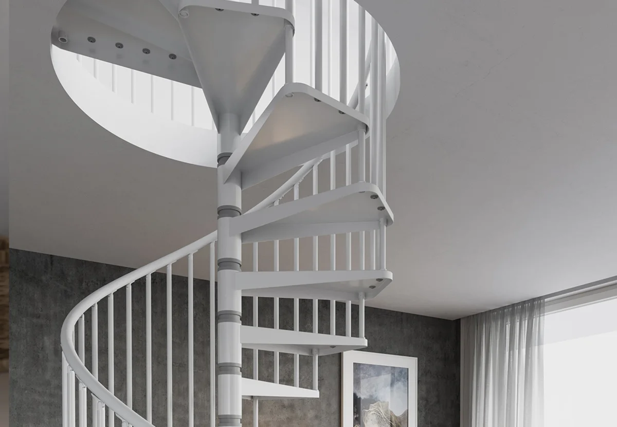 Escalera de caracol Gamia Metal | Barmet
