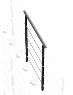 Escalera de caracol Exterior Zink
