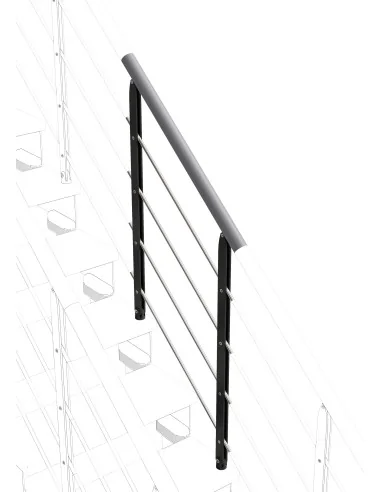 Escalera de caracol Exterior Zink