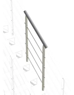 Escalera de caracol Exterior Zink 2