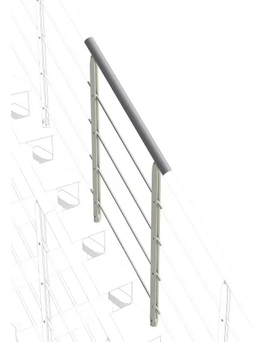 Escalera de caracol Exterior Zink