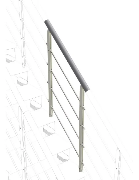 Escalera de caracol Exterior Zink