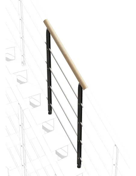 Escalera de caracol Exterior Zink
