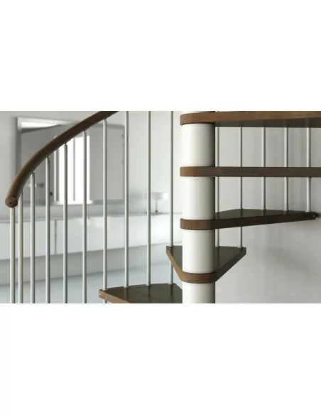 Escalera de caracol Kubo - instalada