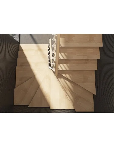 Escalera modular Knock - configuración con dos giros