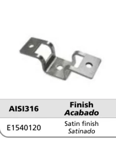 Placa adaptador para soporte E1540120 | Barmet