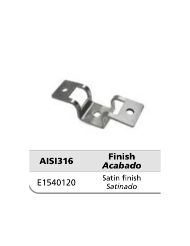 Placa adaptador para soporte E1540120 | Barmet