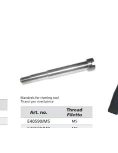 Accesorio con rosca M5 E40590/M5 | Barmet