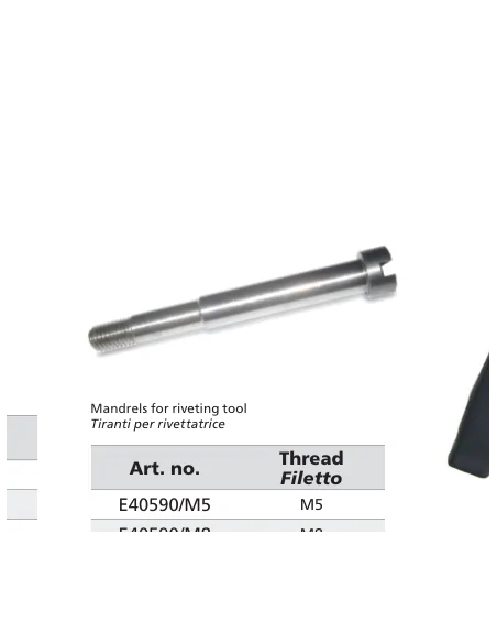 Accesorio con rosca M5 E40590/M5 | Barmet