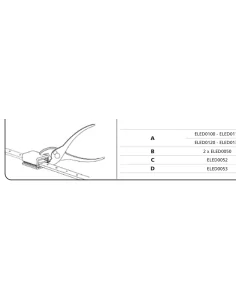Conector LED alimentador ELED0050 | Barmet