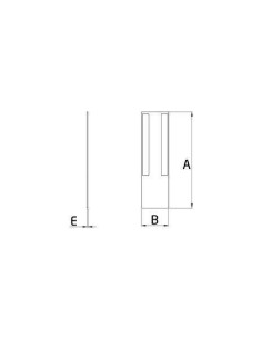 PM-19 - Tapa para perfil SV-1402 - GLASSFIT -Barmet 2