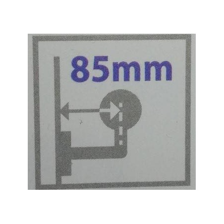 Soporte para pasamanos Mod 115 pared-tubo. - Barmet