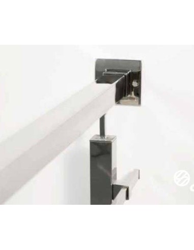 Base para pared para final pasamanos modelo ST-333 AISI 316