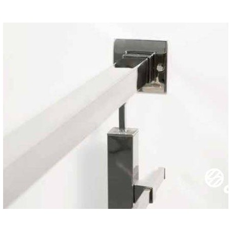 Base para pared para final pasamanos modelo ST-333 AISI 316