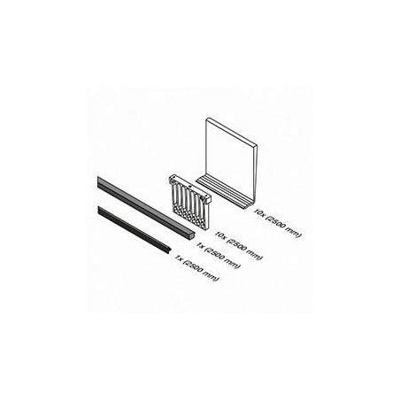 Medidas Set de gomas Easy Glass Slim Mod. 6904