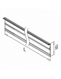 Revestimiento, Easy Glass Slim, montaje superior 2