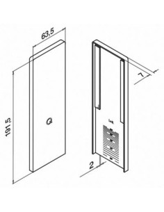 Tapa de acabado para escalera Easy Glass Smart - Barmet 2