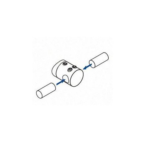 Soporte para travesaño Mod 0831 varilla Ø12mm para tubo plano