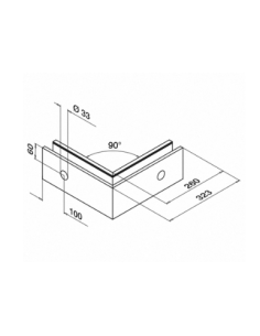Conector de montaje lateral Mod 6316 - Barmet 2