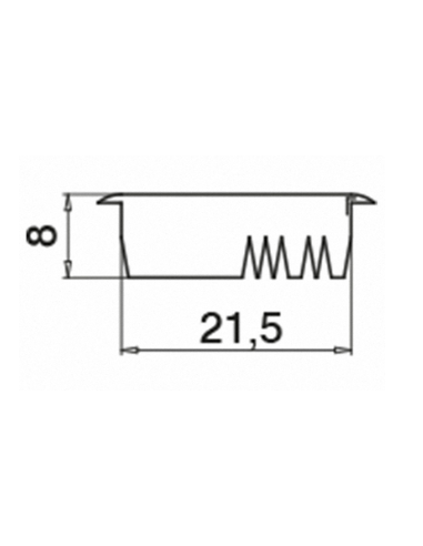 Plano Protector de goma intermedio 6901 Easy Glass Pro 2500mm