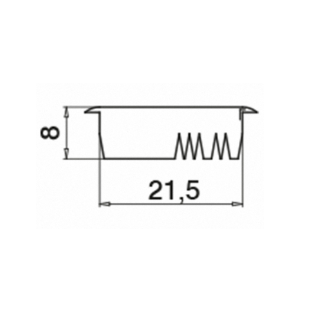 Plano Protector de goma intermedio 6901 Easy Glass Pro 2500mm