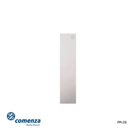 Tapa lateral tramos en escalera para perfil de barandilla de vidrio pm-28 GlassFit