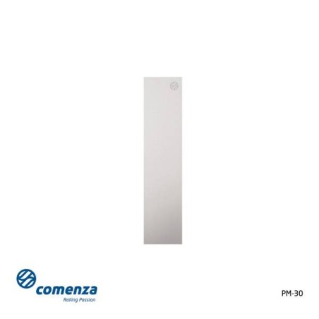 Tapa lateral tramos en escalera para perfil barandilla vidrio pm-30 GlassFit
