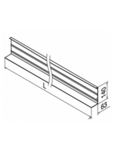 Revestimiento frontal 8435 montaje lateral Easy Glass Pro Inverse 2