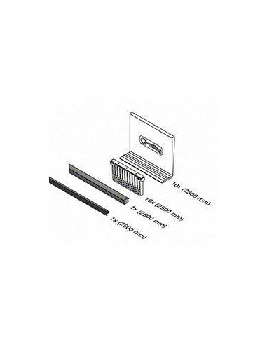 Set de gomas y cuñas para barandilla vidrio Easy Glass Max 6907