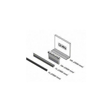 Set de gomas y cuñas para barandilla vidrio Easy Glass Max 6907