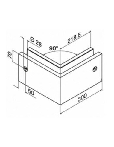 Accesorios Barandillas de Vidrio Easy Glass Max - 6316