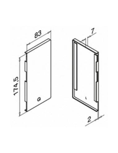 Plano Terminal izquierdo para Easy Glass Max 6734