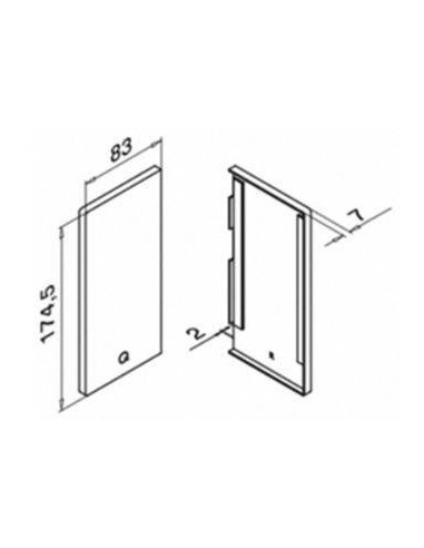 Plano Terminal Derecho para Easy Glass Max 6735