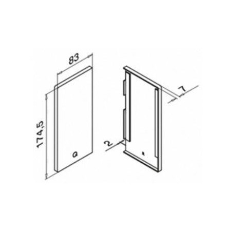 Plano Terminal Derecho para Easy Glass Max 6735