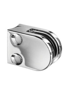 Pinza para vidrio 20 Zamac para tubo redondo Ø42,4mm 2